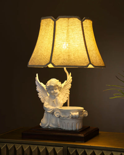 Adorable Angel Cherub Table Lamp