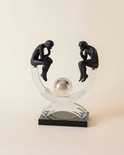 Balance of Minds Crystal Decorative Accent