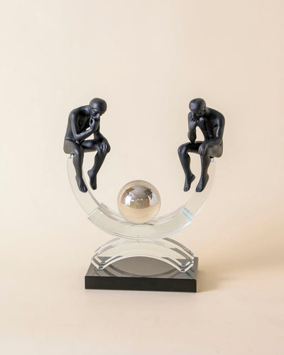 Balance of Minds Crystal Decorative Accent