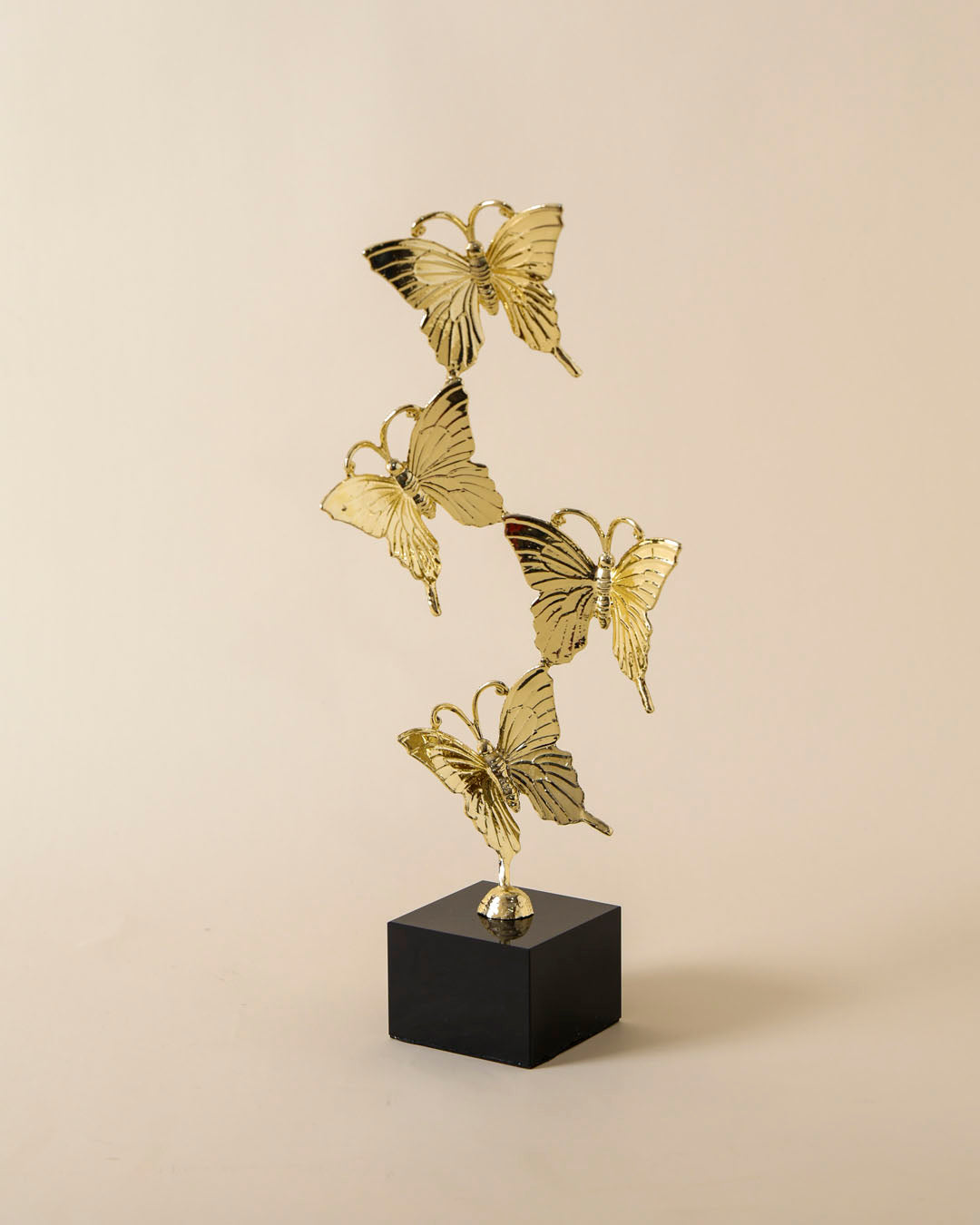Golden Butterfly Decoative Accent - Large