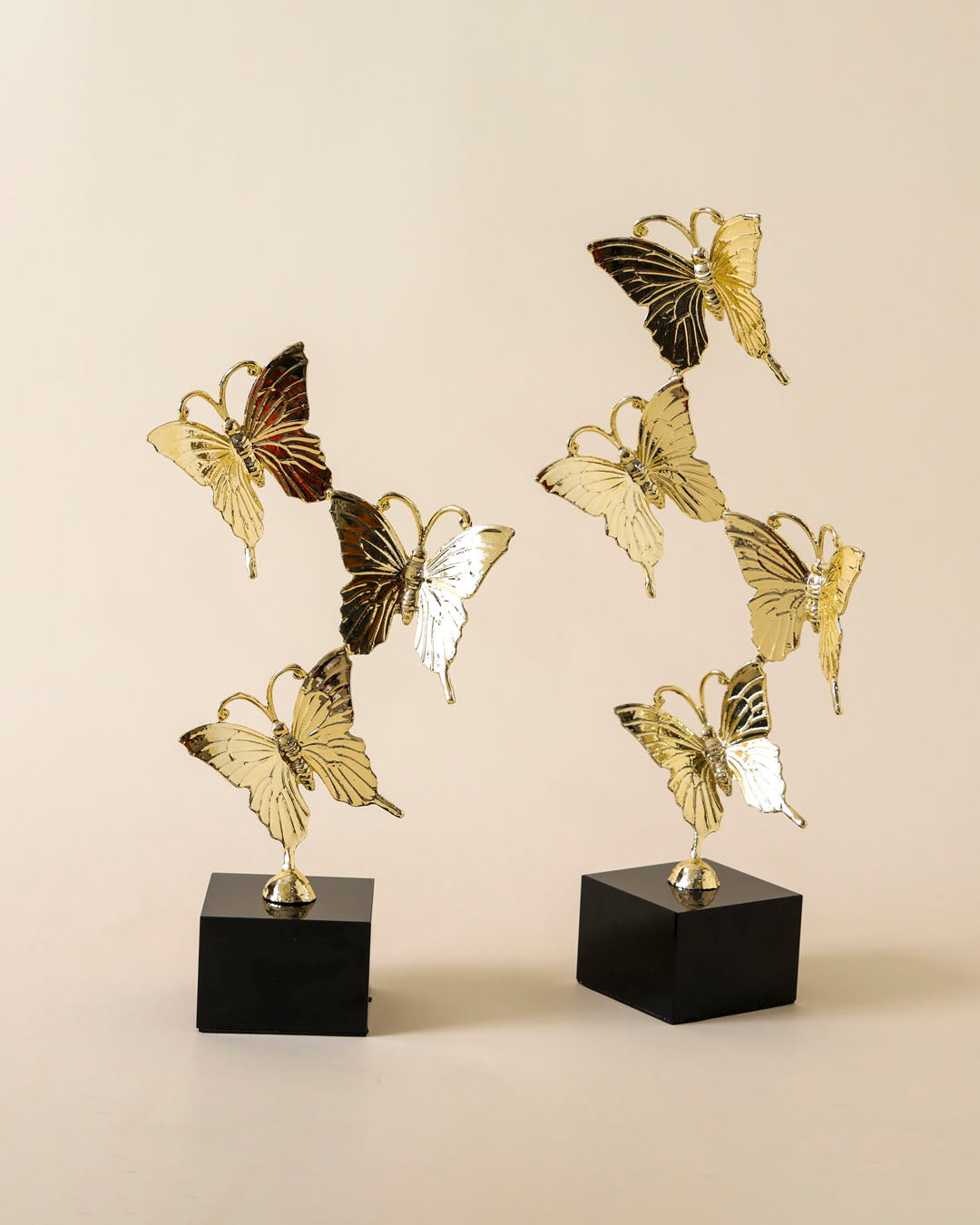 Golden Butterfly Decoative Accent - Large
