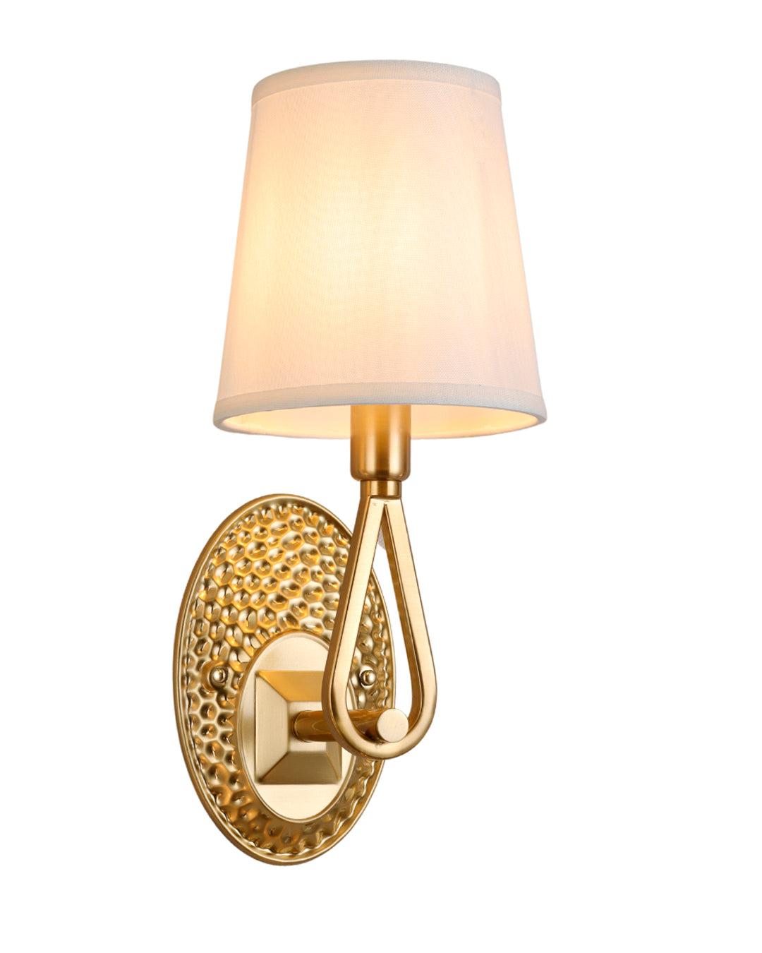 "Regal Loop" Shade Wall Light