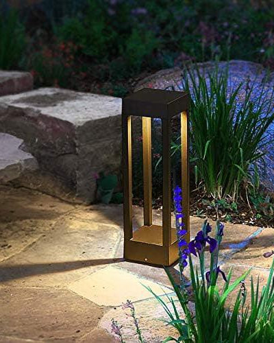 Modern Square Frame LED Outdoor Light - Small