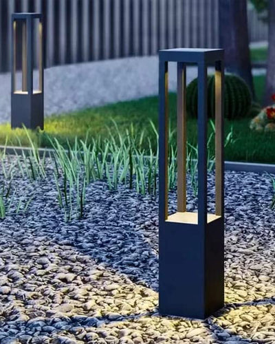 Modern Square Frame LED Outdoor Light - Big