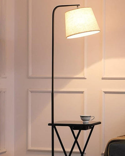 Multi Function Floor Lamp with Storage Table