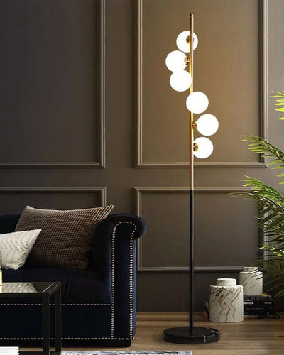 Vertical Globe Cluster Floor Lamp