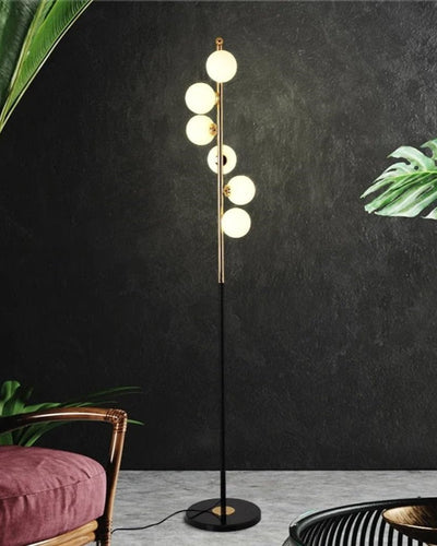 Vertical Globe Cluster Floor Lamp