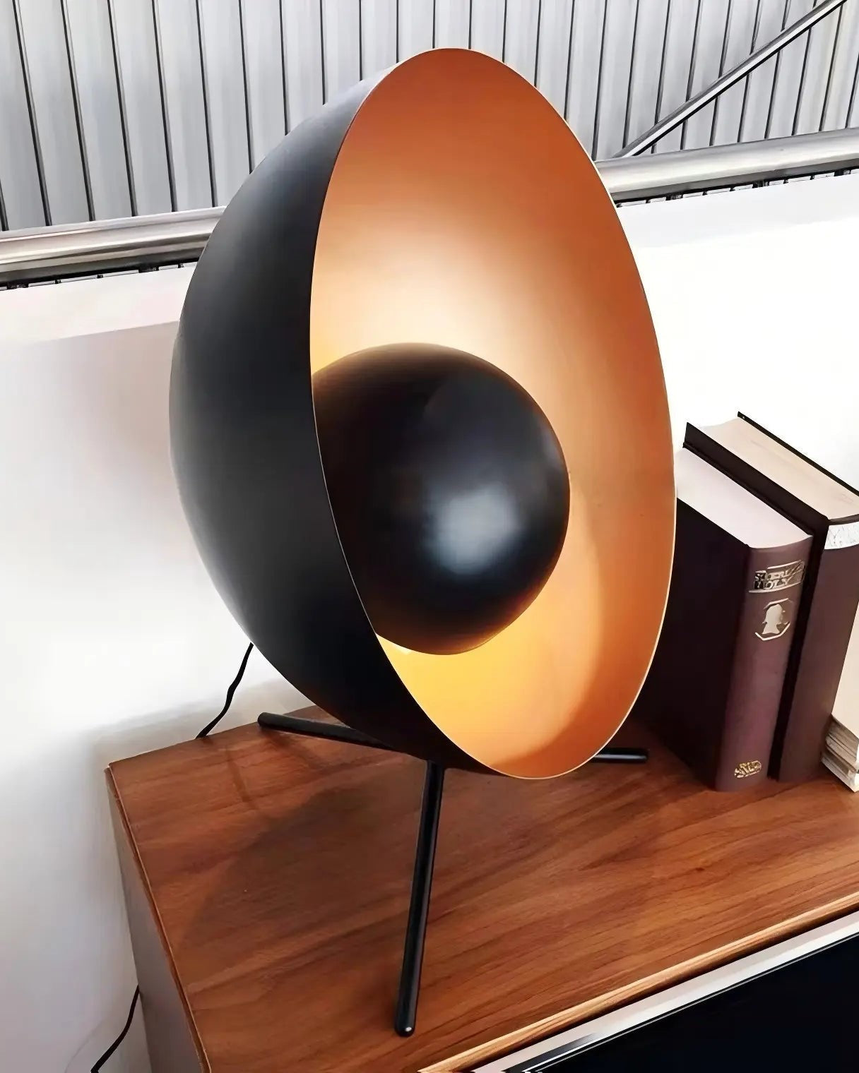 "Solar Flare" Tripod Table Lamp