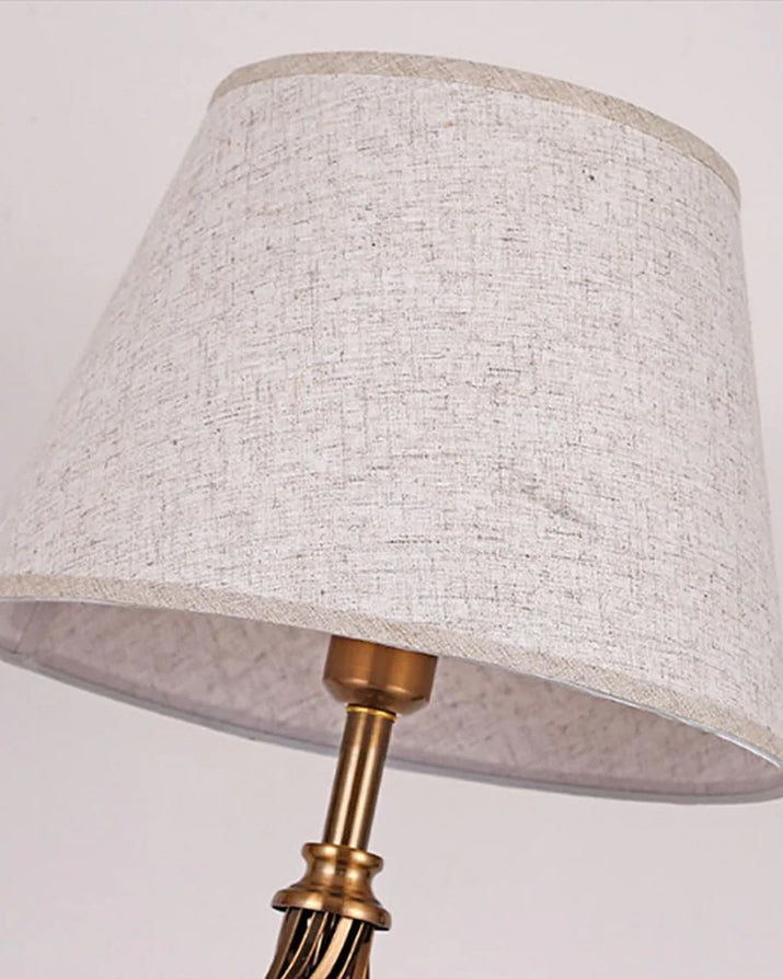 Elegant Gold Lattice Floor Lamp