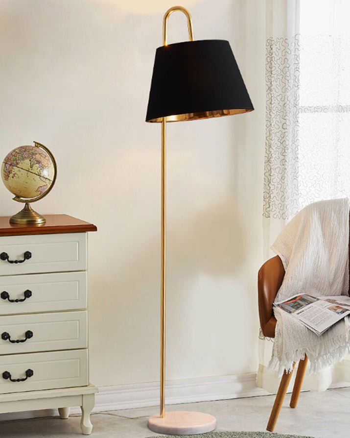 Modern Loop-Top Floor Lamp