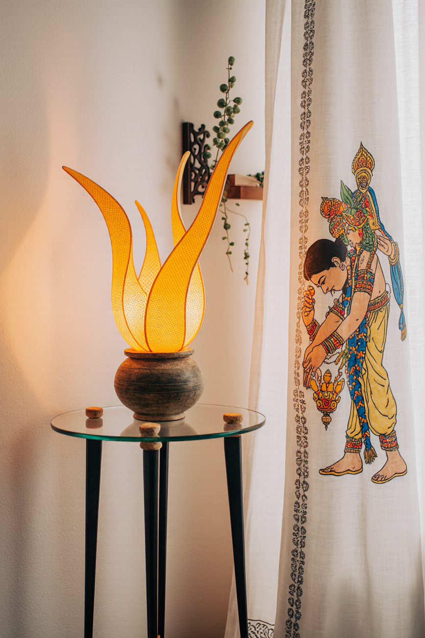 Artisan Flame Table Lamp