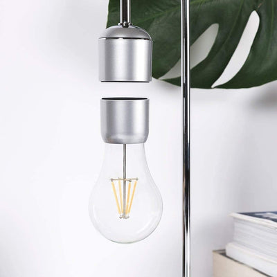 Modern Levitating Lamp with Floating Light and Built-in Qi Wireless Charger