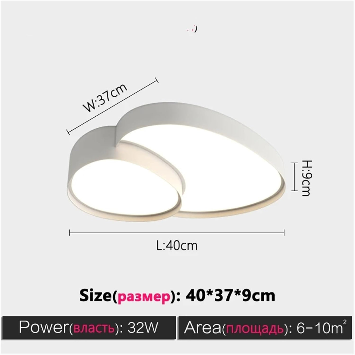 Fashion Led Ceiling Lamps Dimmable Black White Compatible with Living Room Bedroom Bathroom Home Decor Indoor Lighting Luster Fixture,Led Ceiling Pendant Lamp