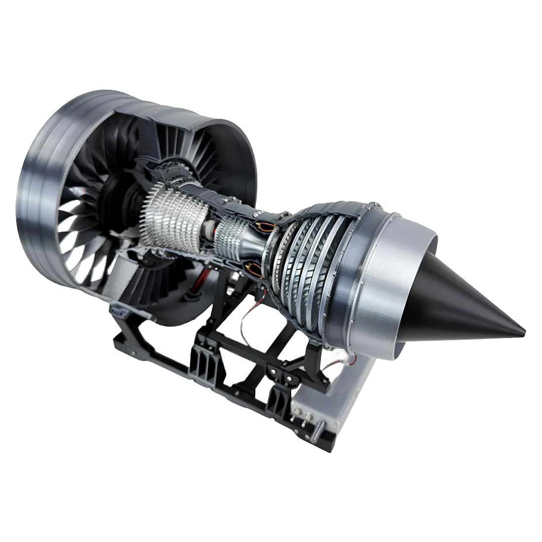 Rolls Royce Trent 900 Turbofan Engine Model - 22in Big Size Model, High Precision Replica for Enthusiasts & Education