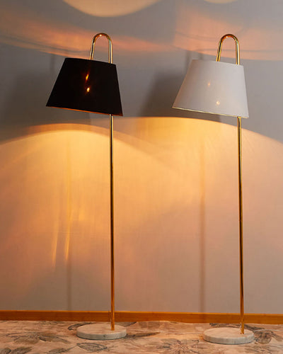 Modern Loop-Top Floor Lamp