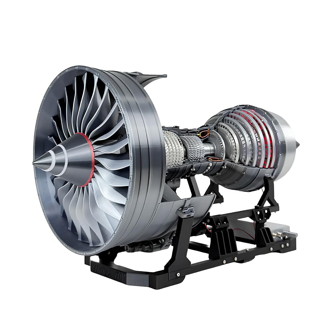Rolls Royce Trent 900 Turbofan Engine Model - 22in Big Size Model, High Precision Replica for Enthusiasts & Education