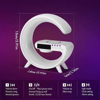 Atmosphere Lamp, LED Table Lamp, Bluetooth Speaker