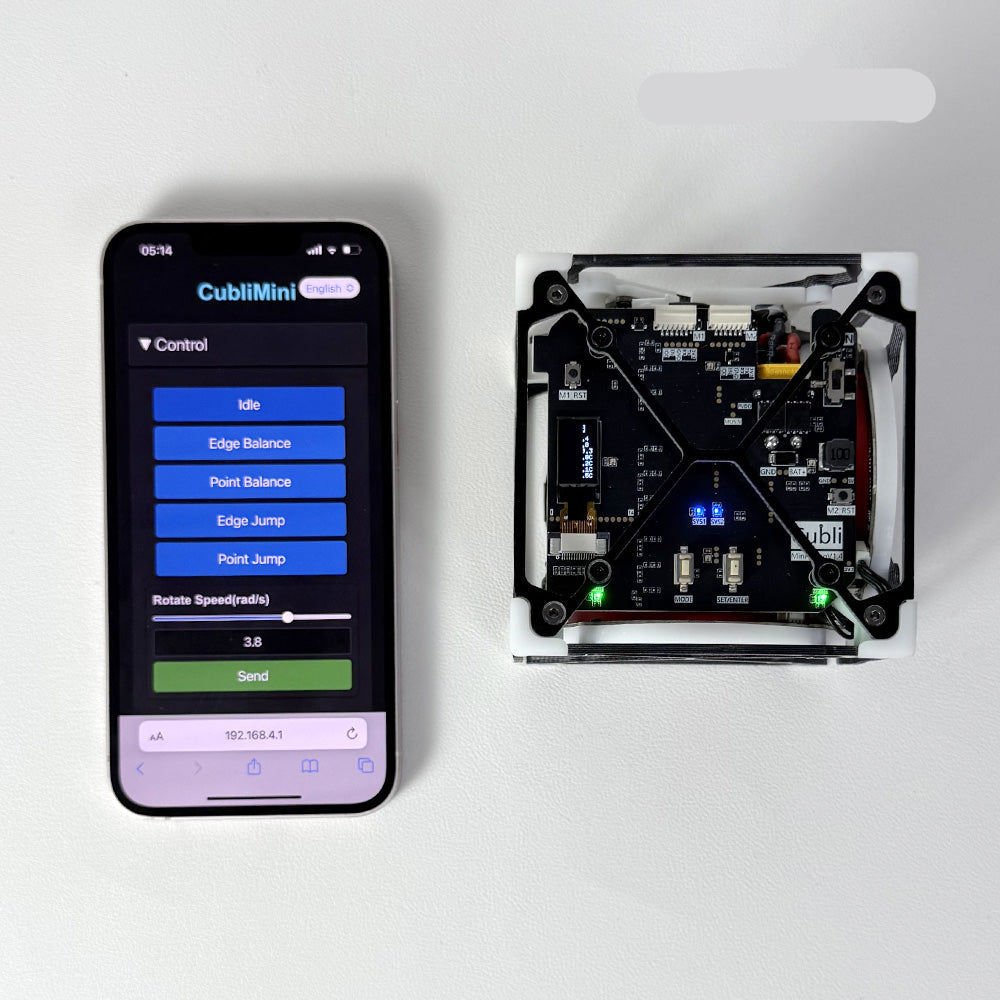 Self Balancing Cube Robot