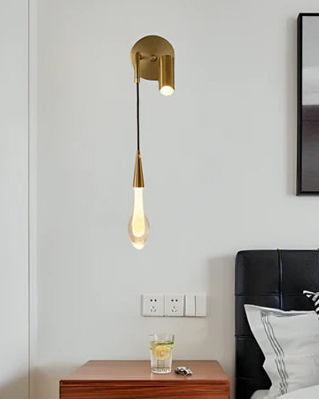 Spot Led Wall Pendant Light - Gold