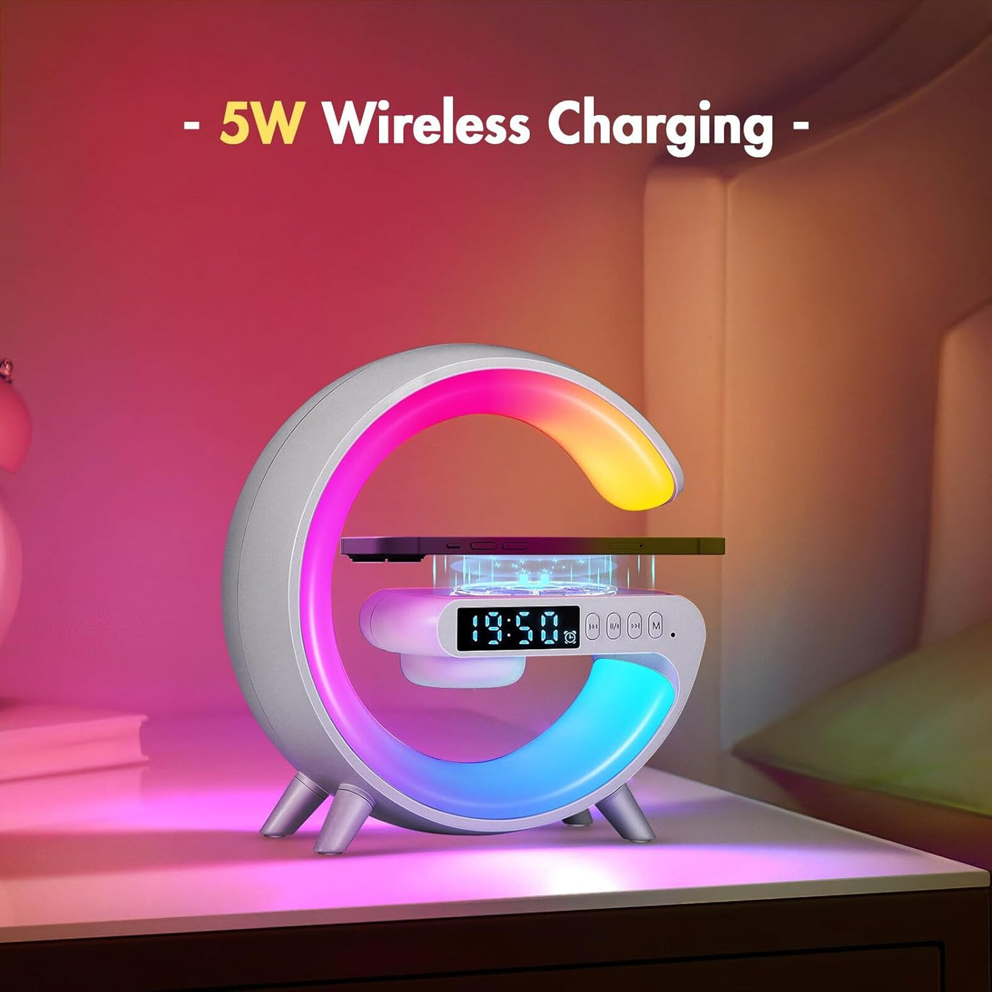 Atmosphere Lamp, LED Table Lamp, Bluetooth Speaker