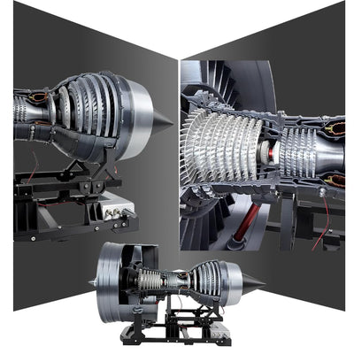 Rolls Royce Trent 900 Turbofan Engine Model - 22in Big Size Model, High Precision Replica for Enthusiasts & Education