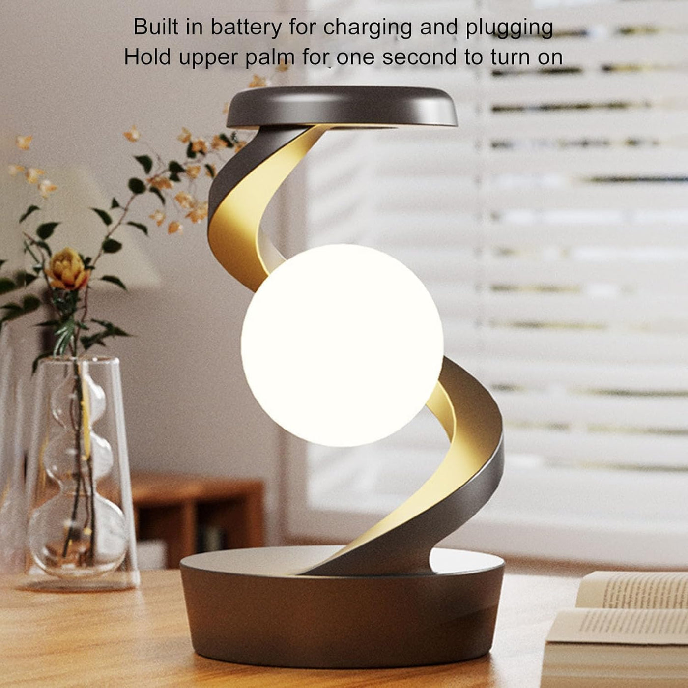 IQS Enterprise Spiral Rotating Desk Lamp