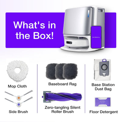 Ultra Robot Vacuum & Mop, 12000Pa Suction, Dual RGB Cameras