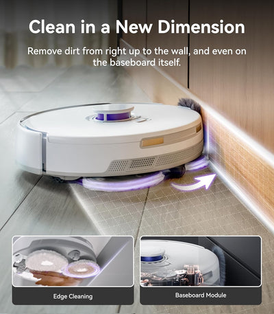 Ultra Robot Vacuum & Mop, 12000Pa Suction, Dual RGB Cameras
