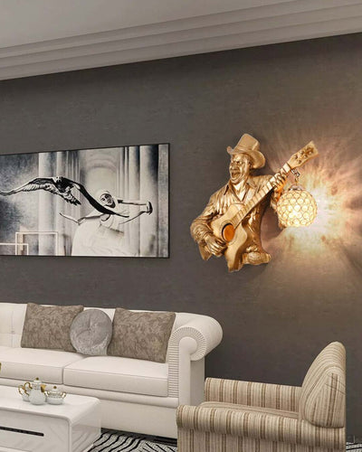 Guitarist Wall Sconce