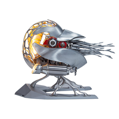 Mechanical Nautilus 3D Metal Model Building Kits with LED Light