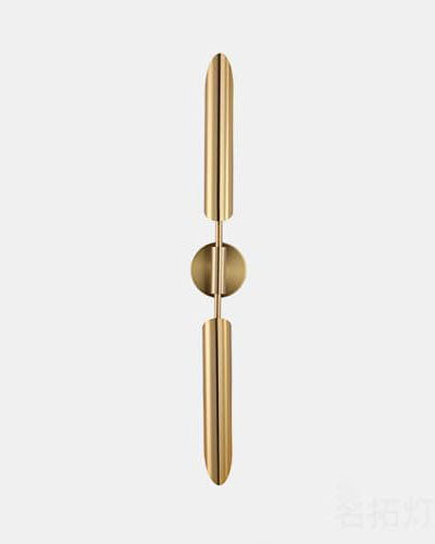 Auric Twin Blade Wall Light