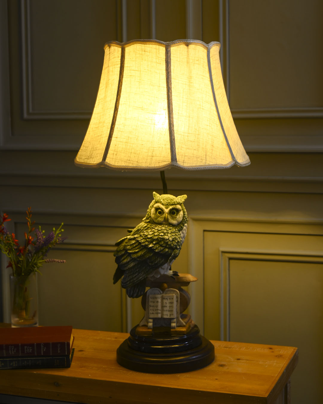 'Eyes Of The Night' Decorative Owl Table Lamp