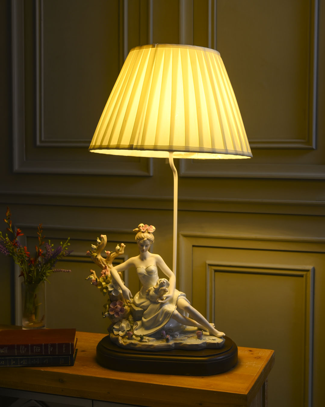 The Daydreamer - Fine Porcelain Table Lamp