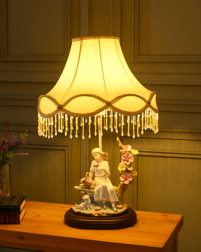 Spring’s Companion - Fine Porcelain Table Lamp