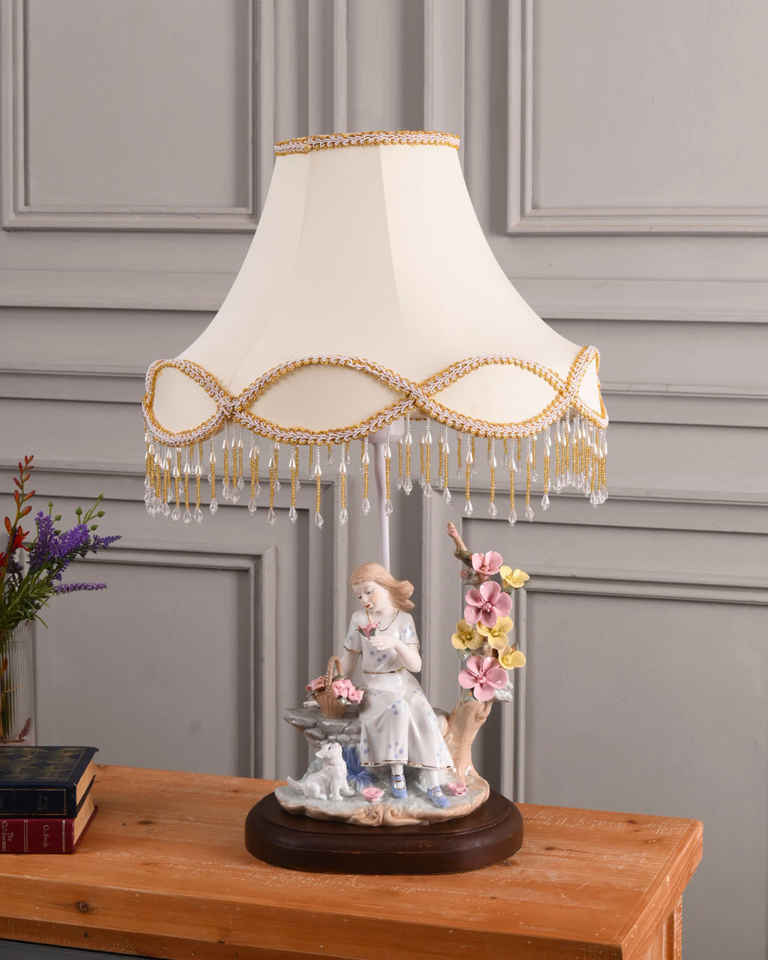 Spring’s Companion - Fine Porcelain Table Lamp