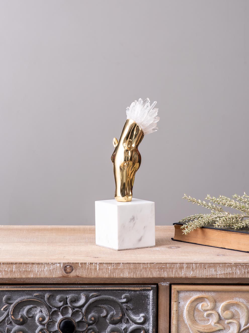 Equus Brass Horse Figurine