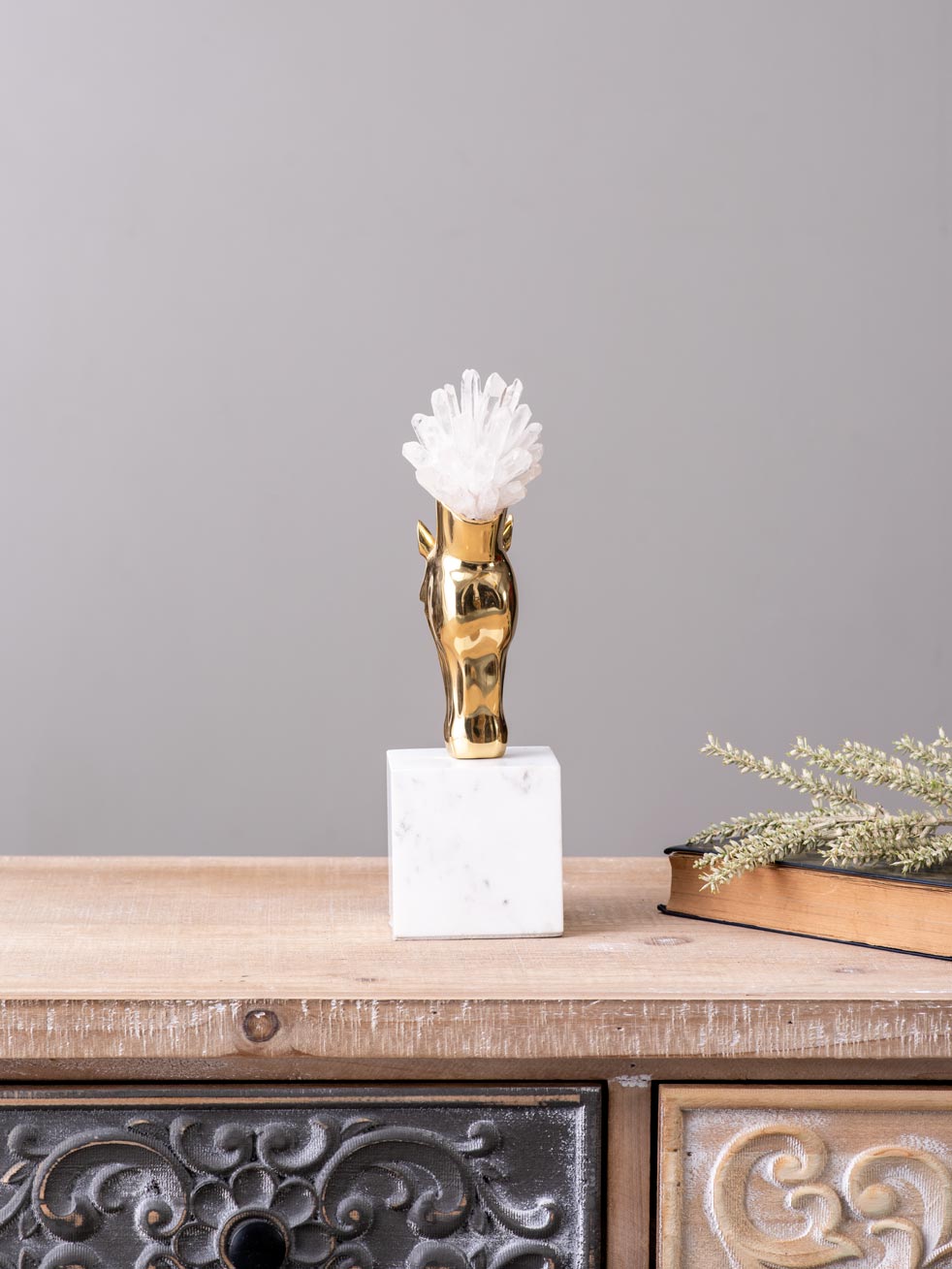 Equus Brass Horse Figurine