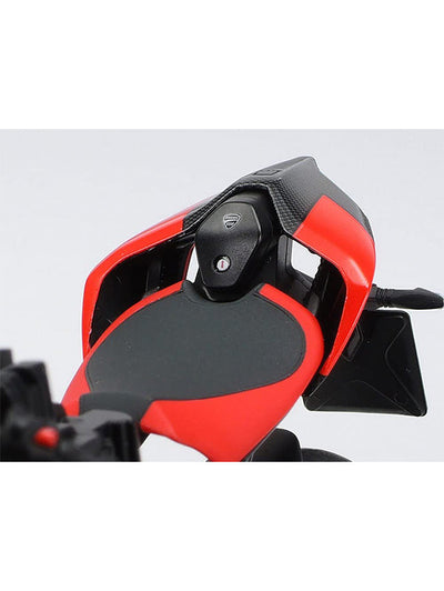 Ducati Panigale V4 1:12 Scale Diecast Model Bike in Red - Premium Acrylic Display Box Included