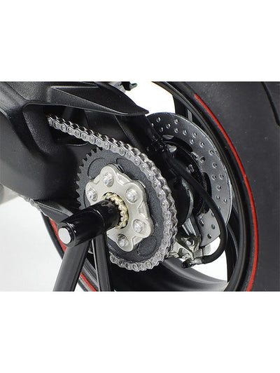Ducati Panigale V4 1:12 Scale Diecast Model Bike in Red - Premium Acrylic Display Box Included