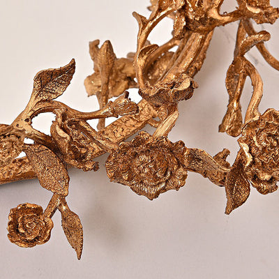 Flora Wall Mirror - 100% Made From Brass