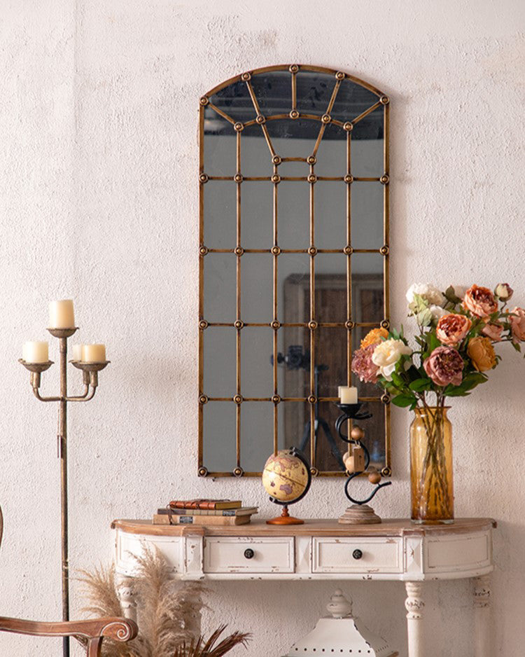 Classic Framed Panel Wall Mirror