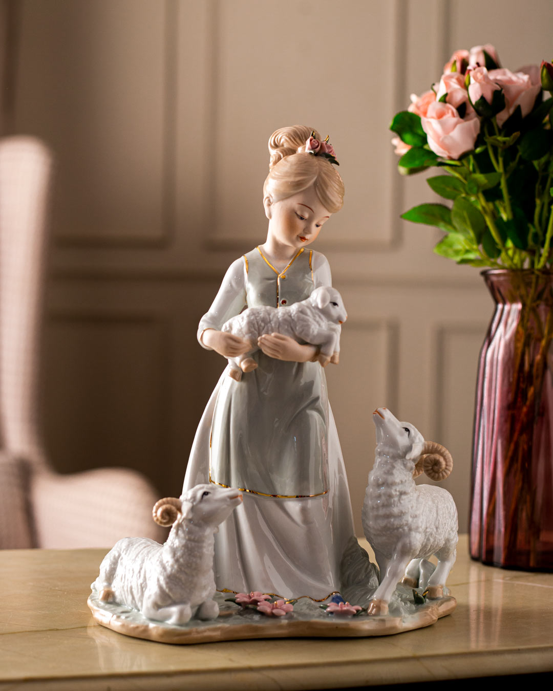 Victorian Lady - Fine Porcelain Figurine