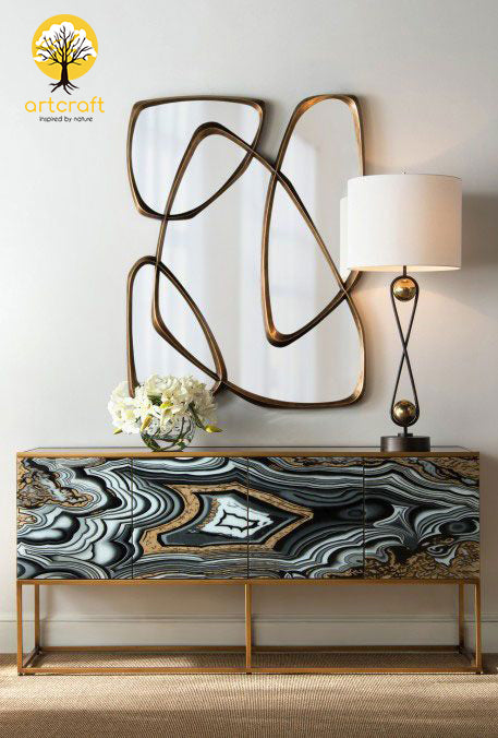 Adva Wall Mirror - Made in 100% Brass
