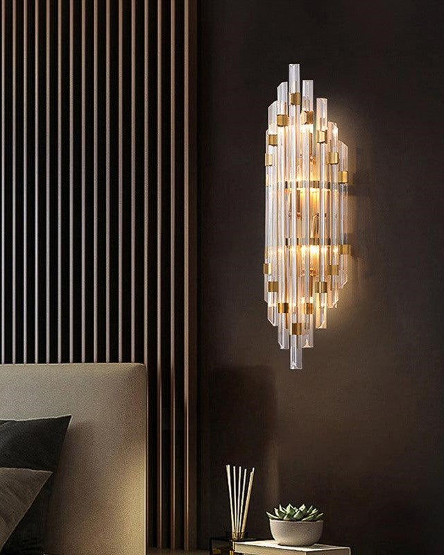 Crystal Spire Wall Sconce