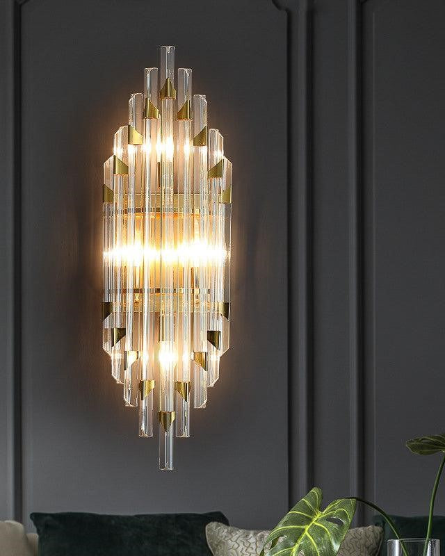 Crystal Spire Wall Sconce
