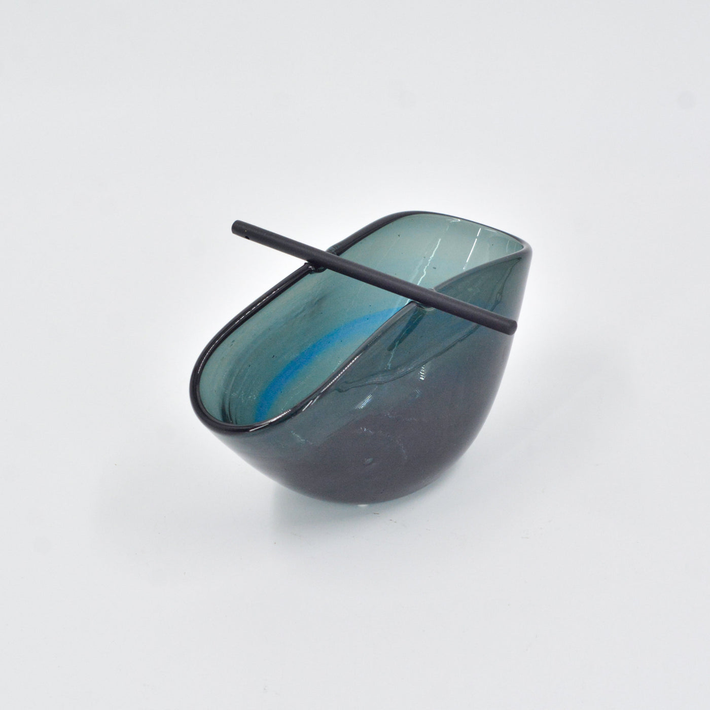 Mosquito Coil Holder - Oval in Glass