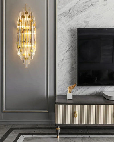 Crystal Spire Wall Sconce