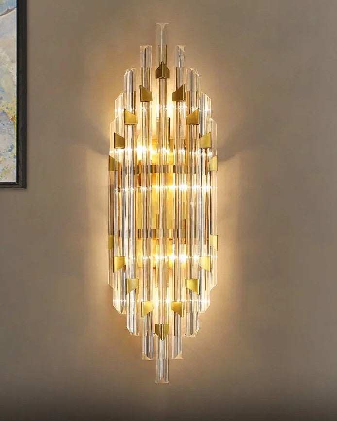 Crystal Spire Wall Sconce