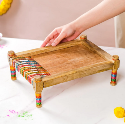 Handmade Mini Char Pai Serving Platter