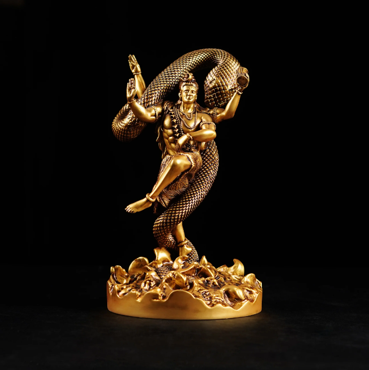 Mystical Shiva Brass Idol